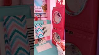 New stacking washerdryer fits perfect in bathroom barbiedreamhouse [upl. by Gonnella]