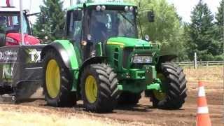 John Deere 6230 Reporoa Tractor Pull [upl. by Mayap]