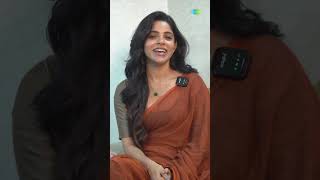 Divya Bharathi talks about her latest song AyyoPaapamSaaru goat ytshorts shorts [upl. by Nautna455]