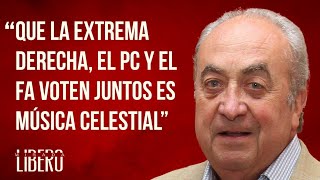 quotQue la extrema derecha el PC y el FA voten juntos es música celestialquot Oscar Guillermo Garretón [upl. by Noryk439]