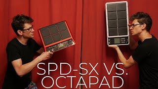 Handsonic VS octapad 🥰 spd20pro handsonichpd20toneloops [upl. by Badger]