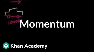 Introduction to momentum  Impacts and linear momentum  Physics  Khan Academy [upl. by Magan391]