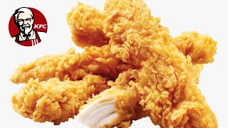 KFC Chicken Recipe Chicken Tenders Homemade Super Easy amp Crispy [upl. by Ahsitneuq]