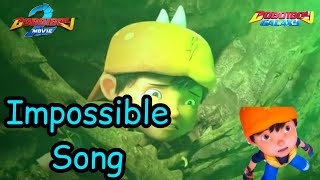 Boboiboy Movie 2  Impossible Song  AMV [upl. by Shama]