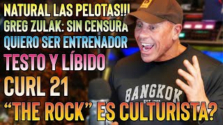 TESTO Y LIBIDO  CURL 21  NATURAL LAS PELOTAS  quotTHE ROCKquot ES CULTURISTA  Y MUCHO MAS [upl. by Nalac]