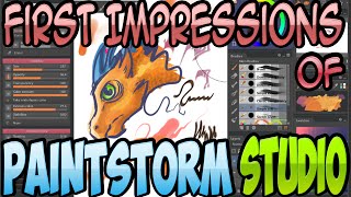 First Impressions of PaintStorm Studio [upl. by Greer]