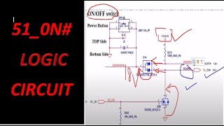 51ON LOGIC LAPTOP MOTHERBOARD SCHEMATIC READING CONCEPT [upl. by Alidis]