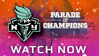 LIVE  New York Liberty Parade of Champions [upl. by Ailyt]