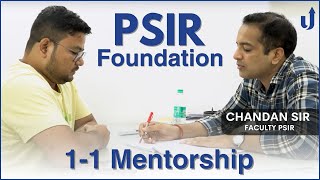 How personalized mentorship works in UPSC PSIR Foundation program 11 session levelupias upsc [upl. by Kenwrick]