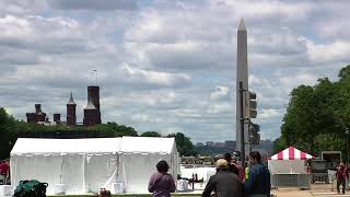 LIVE Historic Planes Flyover the National Mall in Washington DC [upl. by Tham706]