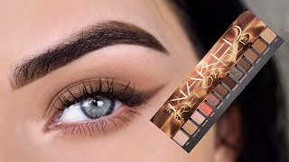 NEW Urban Decay Naked Reloaded Palette  Eye Makeup Tutorial  No Fake Lashes [upl. by Ekez]