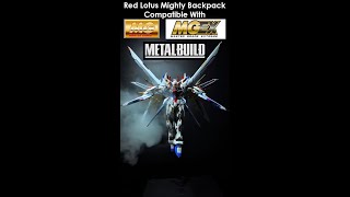 Red Lotus Workshop Guardian Backpack Mighty Strike Freedom MG MGEX Metal Build Freedom 20 [upl. by Adnoluy243]