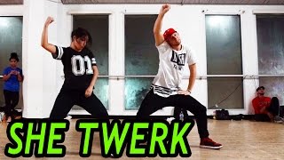 SHE TWERK  CAH OUT Dance  MattSteffanina Choreography TheRealCashOut [upl. by Ankney]