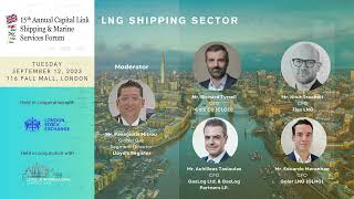 2023 15th Annual Shipping amp Marine Services Forum  LNG Shipping Sector [upl. by Stoller673]