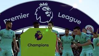 EA Sports FIFA 19 Barclays Premier League Champions Trophy Presentation and Celebrations [upl. by Acinoj]