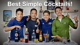 4 x Best Simple Cocktails  You can make at Home  Expresso Martini  Negroni  Daiquiri  Hot Toddy [upl. by Tyler]