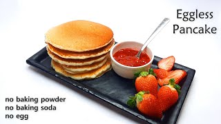 eggless pancake recipe  pancakes without eggsbaking powderbaking soda recipe [upl. by Ottillia]