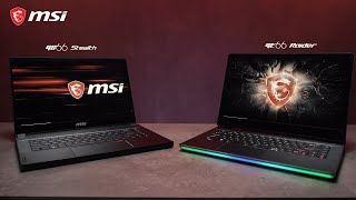 MEET THE MSI GS66 Stealth and GE66 Raider  MSI [upl. by Scutt675]