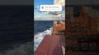 Indian ocean aate hii Neend nhi aati ship pr😢🛳️🙏 shortvideo ship explore merchantship [upl. by Ahsemac]