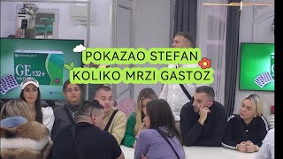 STEFAN KARIČ POKAZAO SAD KOLIKO MRZI GASTOZ ALI NAIŠO NA TVRDI ORAH NEČE MU BITI LAKO NA STEFAN [upl. by Gilead78]