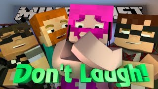 Minecraft DONT LAUGH Ft MunchingBrotato Sky Dar and FireRockerz [upl. by Barnebas]