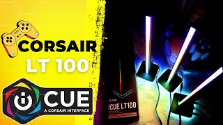 Unboxing amp How To Set Up the CORSAIR iCUE LT100 Smart Lighting Tower Starter Kit [upl. by Jacques]