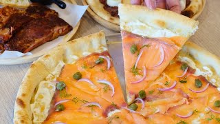 Smoked Salmon Pizza [upl. by Akeyla487]