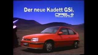 KultKarren präsentiert Opel Kadett GSI Werbung [upl. by Neelon]