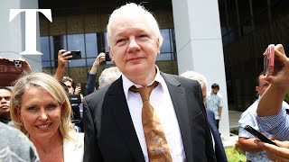 LIVE Julian Assange walks free after US plea deal [upl. by Lecirg501]