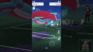 Mega Salamence VS Mega Charizard X PVP Battle in pokemongo [upl. by Devan]