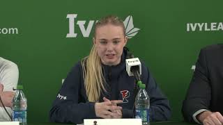 Ivy Madness  Penn Womens Basketball Semifinal Press Conference [upl. by Clary758]