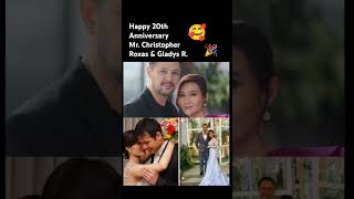 happy Wedding anniversary🎉 gladysreyes wedding anniversary trending everyone celebrity love [upl. by Anaiviv]