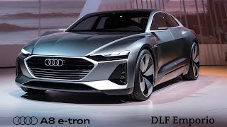 Audi A8 ETron Display Setup at DLF Emporio [upl. by Rapp401]