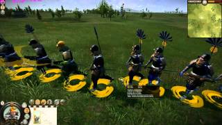 Shogun 2  Tokitakas Tanegashima vs Tadakatsus Tetsubo Warriors [upl. by Sucitivel4]