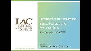 Ergonomics in Ultrasound Basics Policies and Best Practices [upl. by Leahcimsemaj]