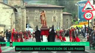 Balmaseda vive la procesión de los pasos [upl. by Akinoj]