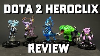 DotA 2 HeroClix Dire Starter Set Review  By Wizkids amp NECA [upl. by Adaiha]