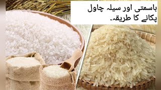 Difference between Basmati amp sela Basmati Rice by Faiza KitchenampVlogs [upl. by Namlaz76]