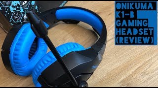 ONIKUMA K1B 35mm Gaming Headset Test amp Review [upl. by Alexandros]