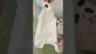 01 Yaş Bornoz Seti 🐼 eafacantr baby trending shortsvideo [upl. by Willumsen]