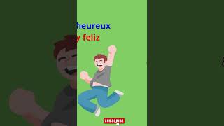 Comment dire je suis heureux en espagnol apprendrelespagnol coursdespagnol [upl. by Ahsienar]