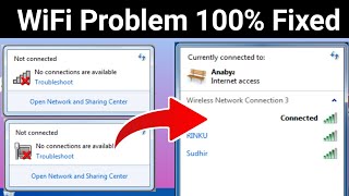 Fix WiFi Problem Windows 710  WiFi Not Connected Windows 1011  Laptop Wifi Not Showing windows 7 [upl. by Moritz]