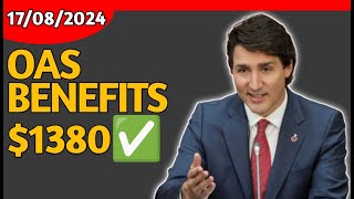 OAS Enhancement By Justin Trudeau Every Retiree Across Canada Will Get Extra 1380 Per Month [upl. by Goldi]