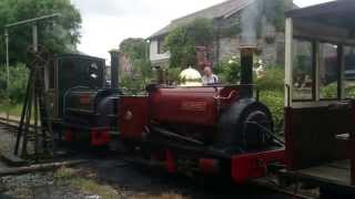 Three Hunslets and a Railcar  Launceston Steam Railway [upl. by Kowtko161]