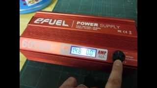 Efuel 1200W 24 Volt Power Supply with the Cellpro Power Lab 8 [upl. by Jeannie]