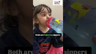 100 BPA free sippers for my Twin babies beebabyindia3931 beebaby sippers babyproducts [upl. by Hallutama]