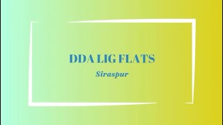 Walkthrough of Siraspur LIG Flats [upl. by Maclaine]