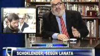 Caso Schoklender Jorge Lanata en Telenoche  Jueves 262011 [upl. by Yornek]