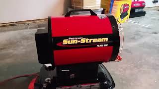 ProTemp Master Heater Sun Stream PT 70 SS 70000 BTU Radiant Kerosene Heater Review [upl. by Christina]