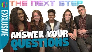 The Next Step  Cast answer your questions [upl. by Amsirp]